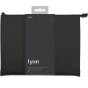 UNIQ etui Lyon laptop Sleeve 16czarny/midnight black Waterproof RPET